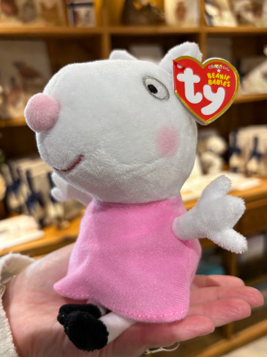 TY Beanie Babies Peppa Pig - Suzie Sheep