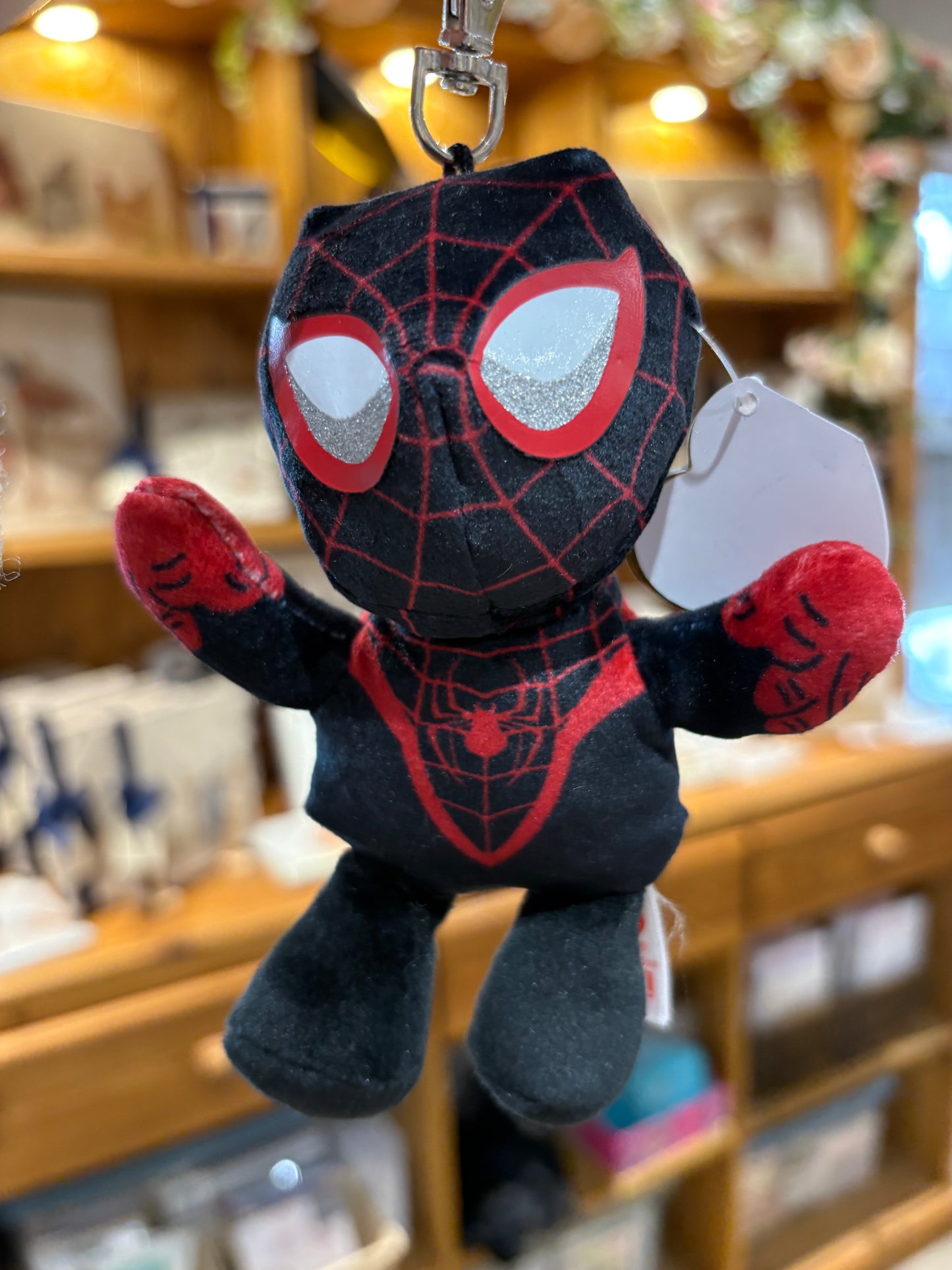 TY Beanie Babies Marvel - Miles Morales Clip